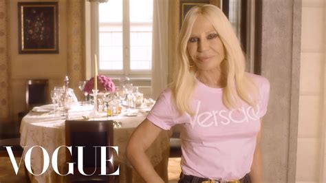 donatella versace interview questions.